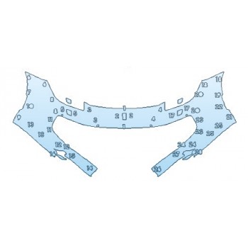PRECUT PPF CLEAR BRA WRAP