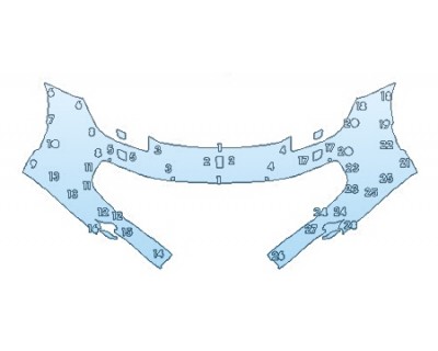 PRECUT PPF CLEAR BRA WRAP