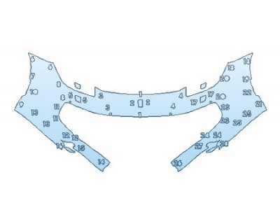 2018 FERRARI GTC4 LUSSO Bumper With Washers And Sensors