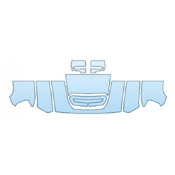 PRECUT PPF CLEAR BRA WRAP