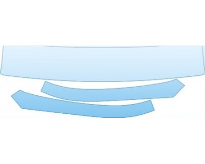 PAINT PROTECTION KIT - 2006 BUICK RAINIER CXS ROOF A-PILLAR KIT - PRECUT PPF CLEAR BRA WRAP
