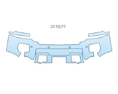 2018 GMC SIERRA 2500HD DENALI DURAMAX Bumper With Sensors