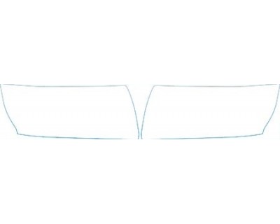 PAINT PROTECTION KIT - 2006 ACURA MDX GRILLE - PRECUT PPF CLEAR BRA WRAP