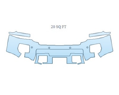 PRECUT PPF CLEAR BRA WRAP