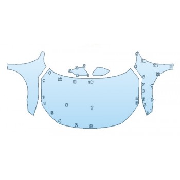 PRECUT PPF CLEAR BRA WRAP