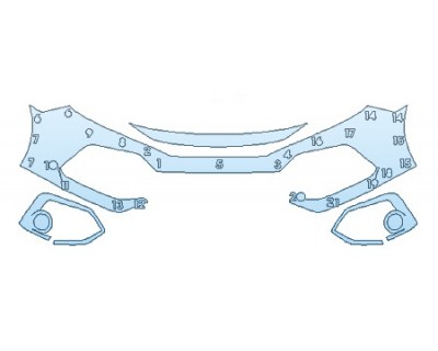 PRECUT PPF CLEAR BRA WRAP