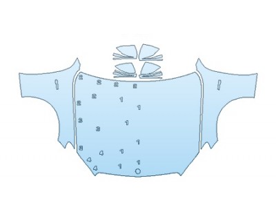 PRECUT PPF CLEAR BRA WRAP