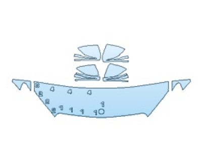 PRECUT PPF CLEAR BRA WRAP