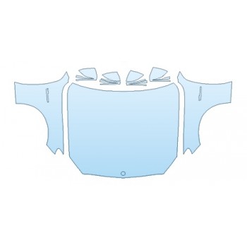 PRECUT PPF CLEAR BRA WRAP