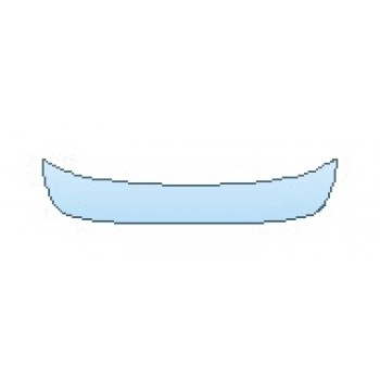 PRECUT PPF KIT - 2018 MERCEDES CLA-CLASS COUPE CLA250 4MATIC BASE REAR BUMPER DUCK PRECUT PPF CLEAR BRA WRAP