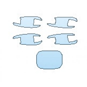 PRECUT PPF KIT - 2018 MERCEDES CLA-CLASS COUPE CLA250 4MATIC BASE DOOR CUPS GAS DOOR PRECUT PPF CLEAR BRA WRAP