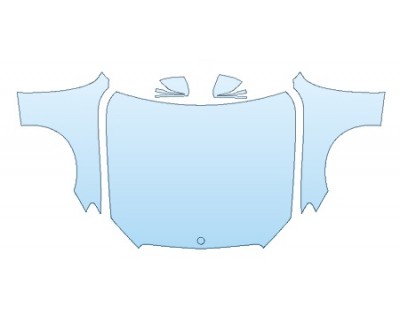 2018 MERCEDES E-CLASS WAGON E400 4MATIC BASE  FULL HOOD FENDERS MIRRORS PRECUT PPF CLEAR BRA WRAP