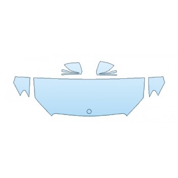 PRECUT PPF KIT - 2018 MERCEDES E-CLASS WAGON E400 4MATIC BASE  HOOD(24 INCH) FENDERS MIRRORS PRECUT PPF CLEAR BRA WRAP