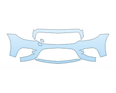 2018 MERCEDES E-CLASS WAGON E400 4MATIC BASE  BUMPER PRECUT PPF CLEAR BRA WRAP