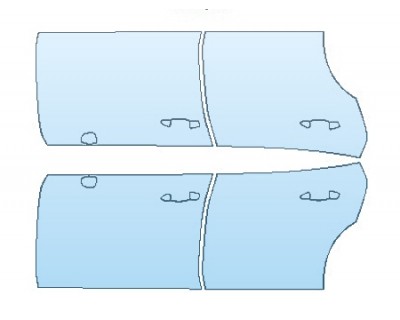 PRECUT PPF CLEAR BRA WRAP