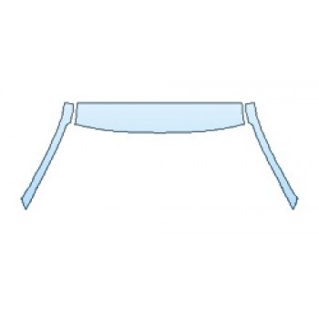 PAINT PROTECTION KIT - 2018 BMW X5 SDRIVE35I LUXURY DESIGN ROOF A-PILLARS - PRECUT PPF CLEAR BRA WRAP