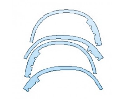 Precut PPF Kit – Clear Bra Paint Protection Film PAINT PROTECTION KIT - 2018 BMW X5 SDRIVE35I LUXURY DESIGN WHEEL ARCHES - PRECUT PPF CLEAR BRA WRAP