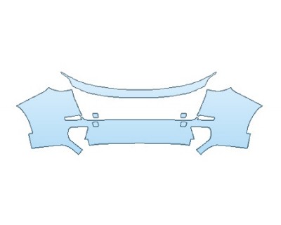 PAINT PROTECTION KIT - 2018 BMW X5 SDRIVE35I LUXURY DESIGN FULLREAR BUMPER - PRECUT PPF CLEAR BRA WRAP