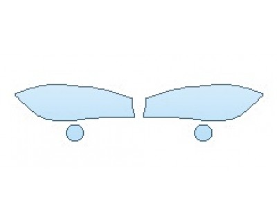 PAINT PROTECTION KIT - 2018 BMW X5 XDRIVE35D LUXURY DESIGN HEADLIGHTS FOG LIGHTS - PRECUT PPF CLEAR BRA WRAP