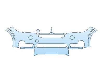 Precut PPF Kit – Clear Bra Paint Protection Film PAINT PROTECTION KIT - 2018 BMW X5 XDRIVE50I LUXURY DESIGN BUMPER WITH CAMERA - PRECUT PPF CLEAR BRA WRAP