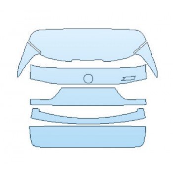 PAINT PROTECTION KIT - 2018 BMW X5 XDRIVE50I LUXURY DESIGN FULL TRUNK - PRECUT PPF CLEAR BRA WRAP