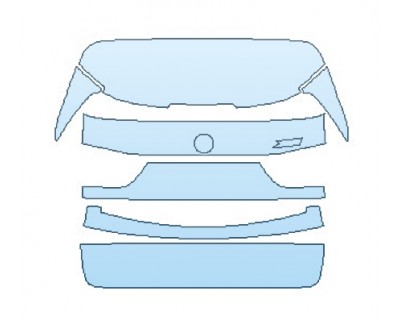 Precut PPF Kit – Clear Bra Paint Protection Film PAINT PROTECTION KIT - 2018 BMW X5 XDRIVE50I LUXURY DESIGN FULL TRUNK - PRECUT PPF CLEAR BRA WRAP