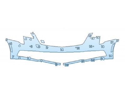 2019 CADILLAC XTS BASE Bumper With Sensors