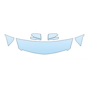 2019 CADILLAC XTS LUXURY Hood(18 Inch) Fenders Mirrors - INVISIBLEMASK  - 3M PAINT PROTECTION