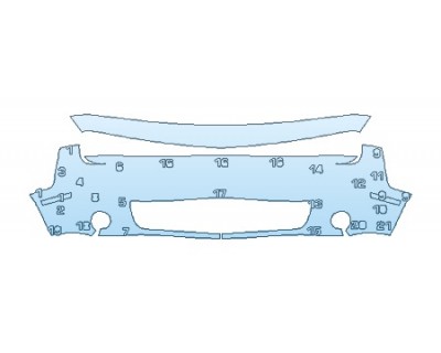 PRECUT PPF CLEAR BRA WRAP