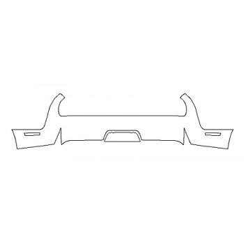 2018 DODGE CHALLENGER GT ALL-WHEEL DRIVE FullRear Bumper