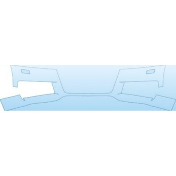 PAINT PROTECTION KIT - 2011 AUDI TT ROADSTER 2 BUMPER KIT - PRECUT PPF CLEAR BRA WRAP
