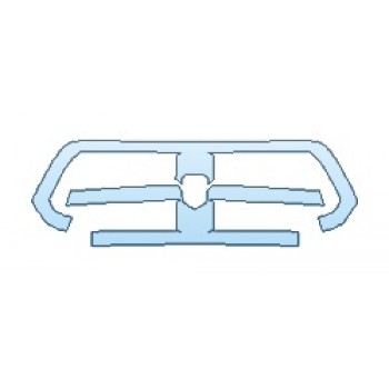 PRECUT PPF KIT - 2018 DODGE RAM 1500 HARVEST GRILLE PRECUT PPF CLEAR BRA WRAP