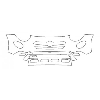 2020 FIAT 500X URBANA EDITION Bumper