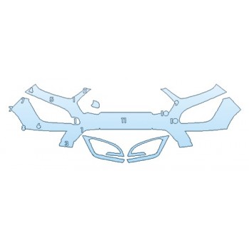 PRECUT PPF CLEAR BRA WRAP