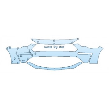 PRECUT PPF CLEAR BRA WRAP