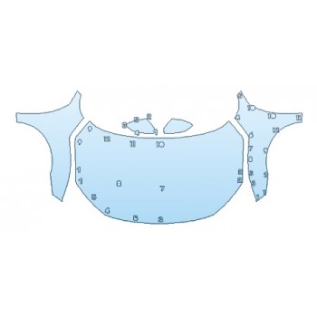 PRECUT PPF CLEAR BRA WRAP