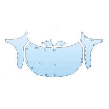 PRECUT PPF CLEAR BRA WRAP
