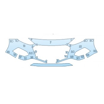 PRECUT PPF CLEAR BRA WRAP