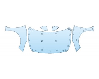 PRECUT PPF CLEAR BRA WRAP