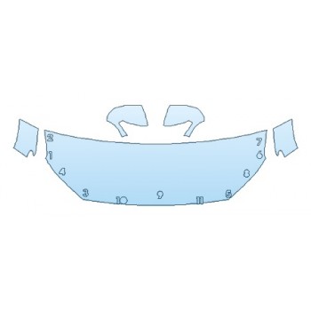 PRECUT PPF CLEAR BRA WRAP