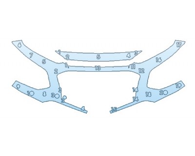 2020 HYUNDAI KONA SE Bumper