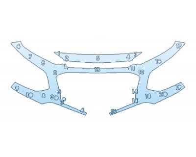 PRECUT PPF CLEAR BRA WRAP
