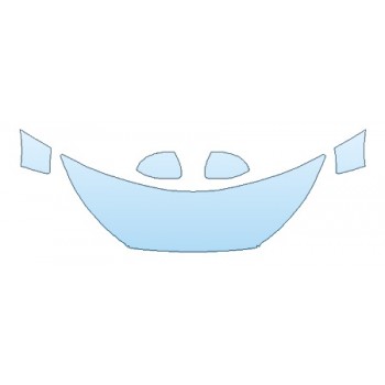 PRECUT PPF KIT - 2018 HYUNDAI TUCSON VALUE HOOD(24 INCH WRAPPED EDGES) FENDERS MIRRORS PRECUT PPF CLEAR BRA WRAP