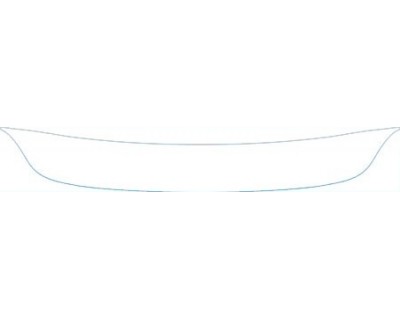 PAINT PROTECTION KIT - 2005 BUICK LACROSSE CXS REAR BUMPER DECK KIT - PRECUT PPF CLEAR BRA WRAP