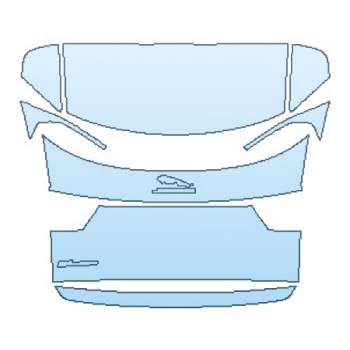 PAINT PROTECTION KIT - 2020 JAGUAR E-PACE BASE FULL REAR HATCH - PRECUT PPF CLEAR BRA WRAP