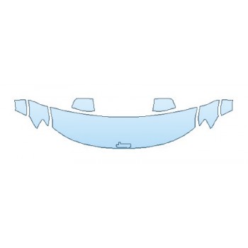 PRECUT PPF KIT - 2018 JEEP GRAND CHEROKEE HIGH ALTITUDE HOOD(24 INCH) FENDERS MIRRORS PRECUT PPF CLEAR BRA WRAP