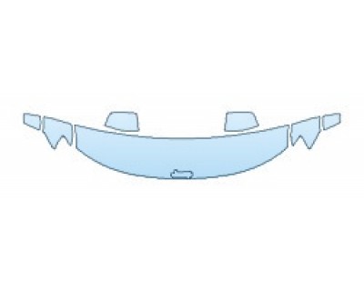 2018 JEEP GRAND CHEROKEE HIGH ALTITUDE HOOD(18 INCH) FENDERS MIRRORS PRECUT PPF CLEAR BRA WRAP