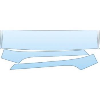 PAINT PROTECTION KIT - 2009 BUICK LACROSSE CX ROOF A-PILLAR KIT - PRECUT PPF CLEAR BRA WRAP