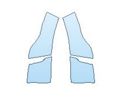 2018 JEEP GRAND CHEROKEE HIGH ALTITUDE SPLASH PRECUT PPF CLEAR BRA WRAP