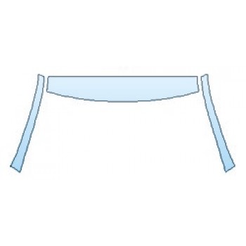 PRECUT PPF KIT - 2018 JEEP GRAND CHEROKEE TRACKHAWK ROOF A-PILLARS PRECUT PPF CLEAR BRA WRAP